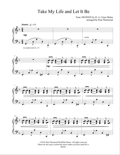 Take My Life and Let It Be