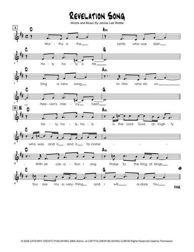 Revelation Song