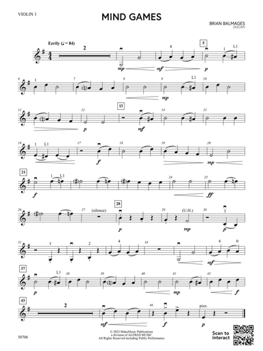 Mind Games: 1st Violin