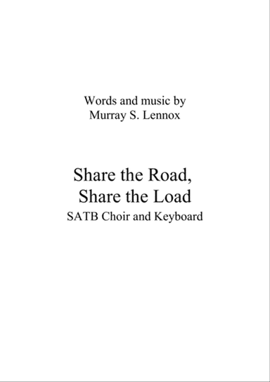 Share the Road, Share the Load