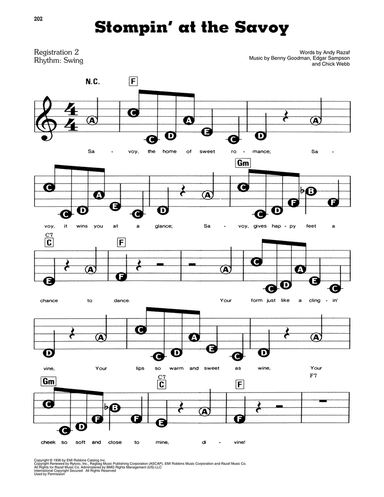 Stompin' At The Savoy
