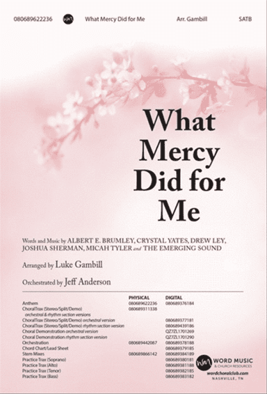 What Mercy Did for Me - Anthem