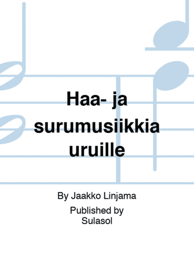 Hää- ja surumusiikkia uruille