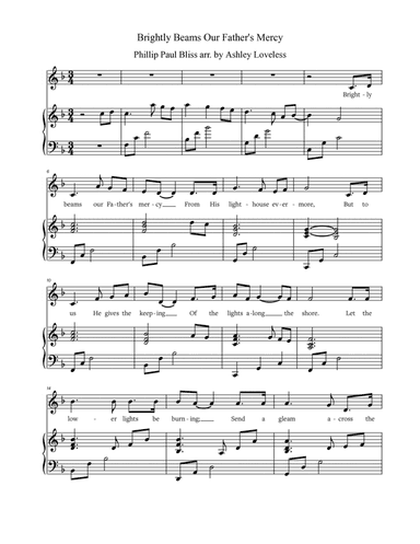 Brightly Beams Our Father’s Mercy