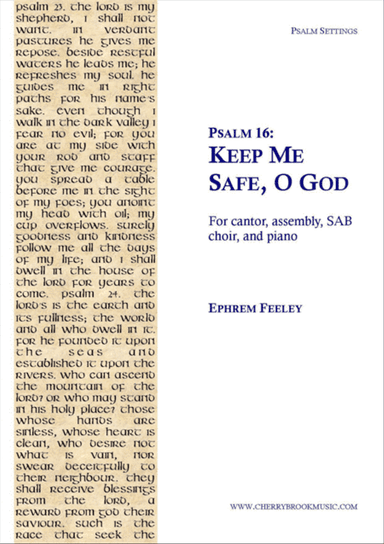 Psalm 16: Keep Me Safe, O God