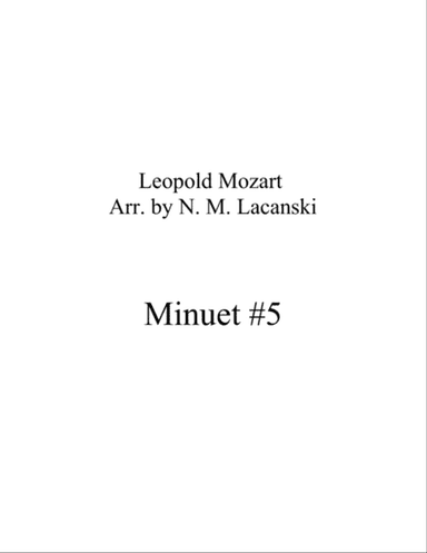 Minuet #5