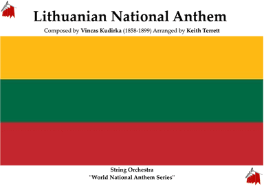 Lithuanian National Anthem for String Orchestra (MFAO World National Anthem Series)