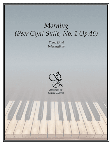 Morning (from the Peer Gynt Suite) (intermediate 1 piano, 4 hand duet)