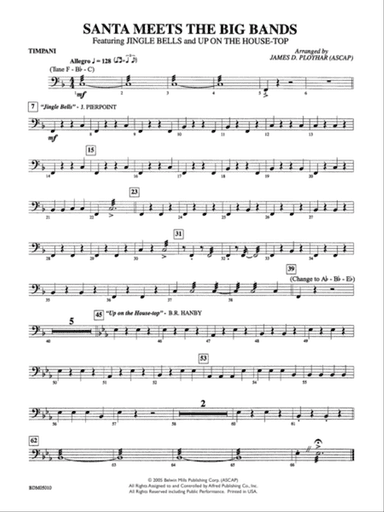 Santa Meets the Big Bands: Timpani