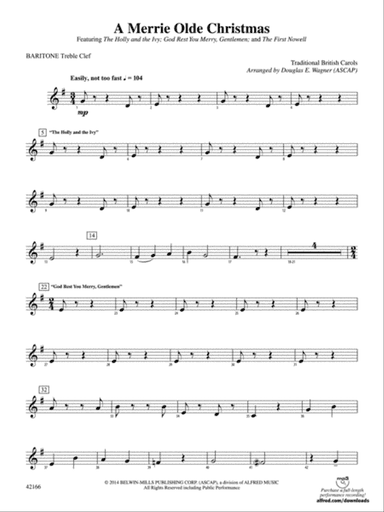 A Merrie Olde Christmas: Baritone T.C.