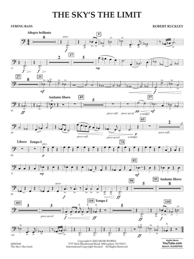 The Sky's the Limit - String Bass