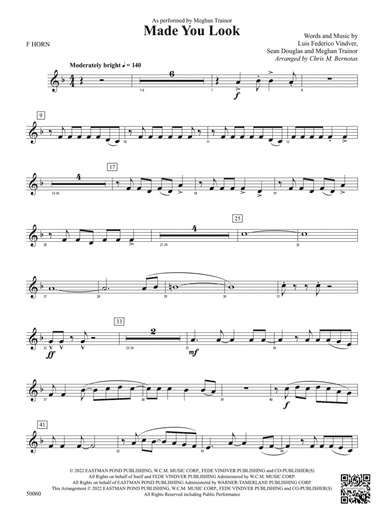 Made You Look: 1st F Horn