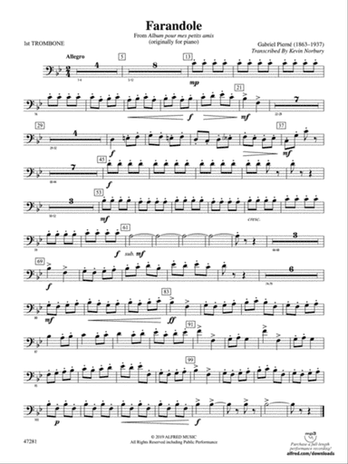 Farandole: 1st Trombone