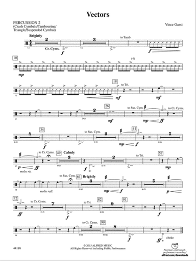 Vectors: 2nd Percussion