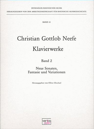 Klavierwerke Vol. 2 -Neue Sonaten, Fantasie und Variationen-