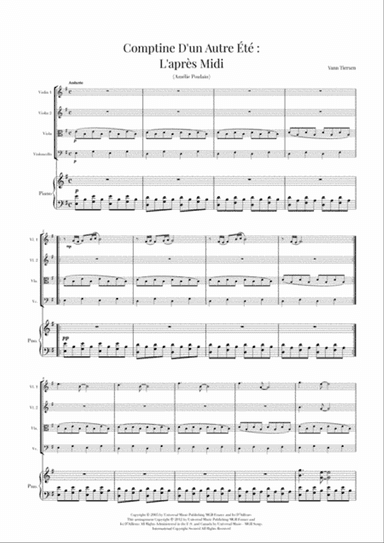 Comptine D'un Autre Été: L'après-midi