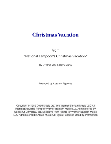 Christmas Vacation