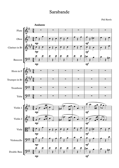 Sarabande - Orchestra