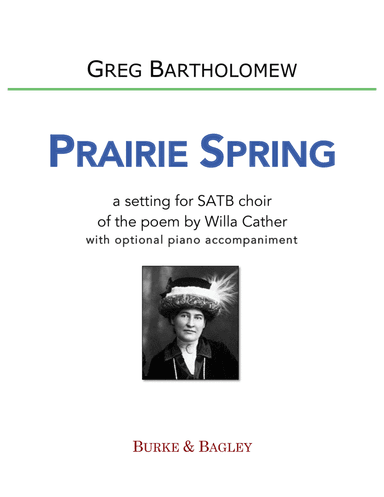 Prairie Spring (SATB)