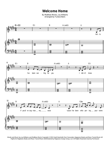 Welcome Home