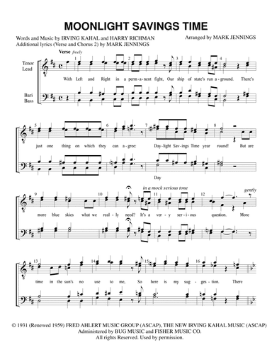 (there Ought To Be A) Moonlight Saving Time