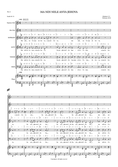 Ma ndi nele anya Jehova