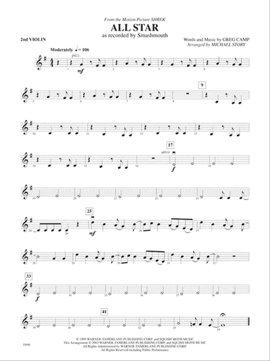 Great Movie Themes: 2nd Violin