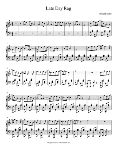 Late Day Rag