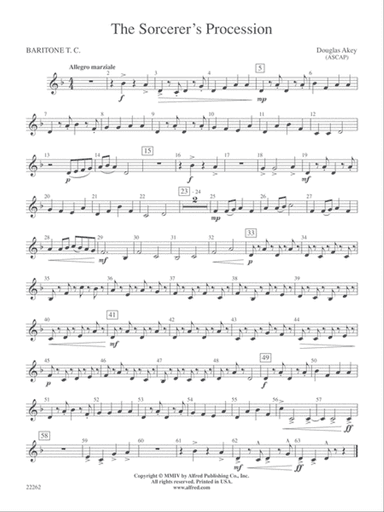 The Sorcerer's Procession: Baritone T.C.