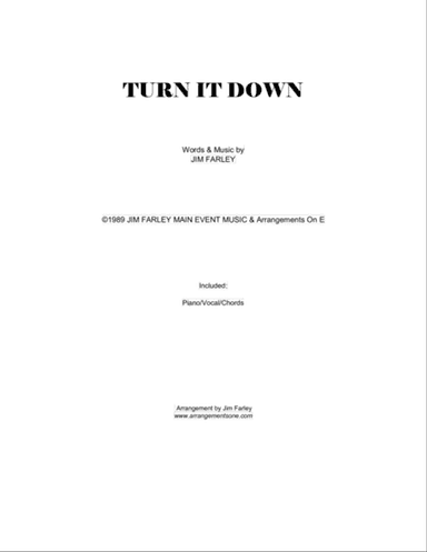 Turn It Down