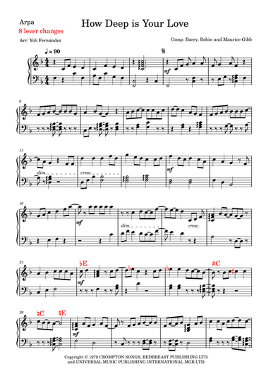 How Deep Is Your Love