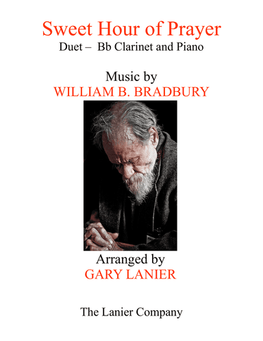SWEET HOUR OF PRAYER (Duet – Bb Clarinet & Piano with Score/Part)