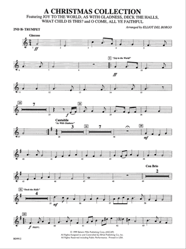 Christmas Collection: 2nd B-flat Trumpet