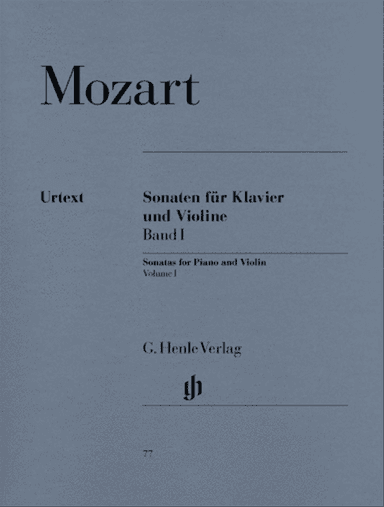 Mozart - Violin Sonatas Vol 1 Nos 1-6 K301-K306