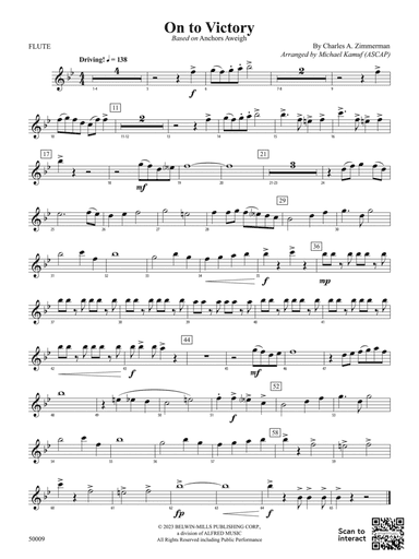 On to Victory: Flute