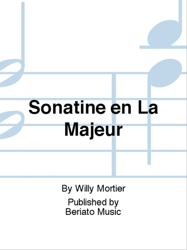 Sonatine en La Majeur