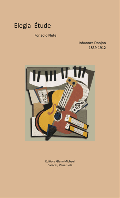 Elegia etude for solo flute