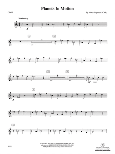 Planets in Motion: Oboe