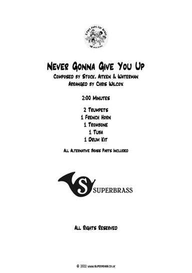 Never Gonna Give You Up