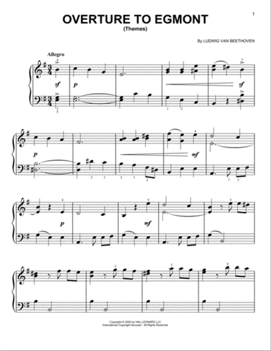 Overture To Egmont (Themes)