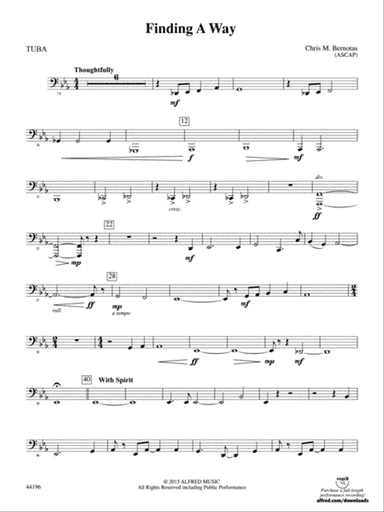 Finding a Way: Tuba
