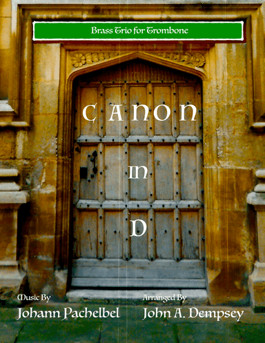 Canon in D (Trombone Trio)
