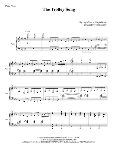 The Trolley Song