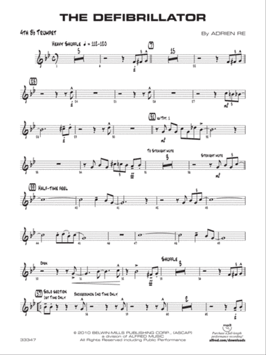 The Defibrillator: 4th B-flat Trumpet