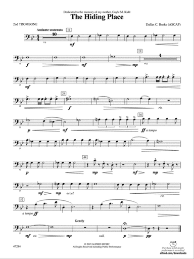 The Hiding Place: 2nd Trombone