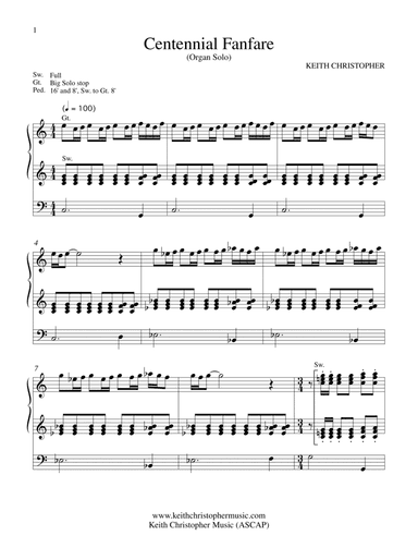 Centennial Fanfare