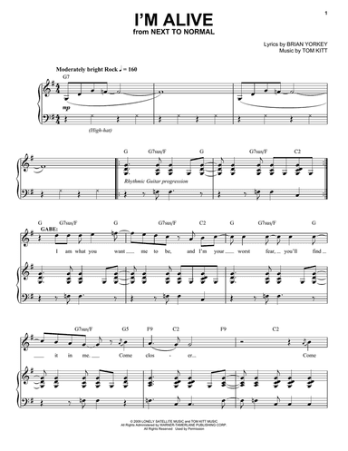 I'm Alive (from Next to Normal)