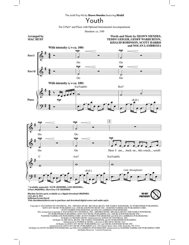 Youth (feat. Khalid) (arr. Mac Huff)