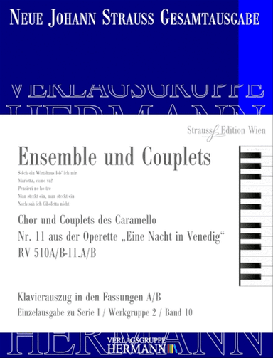 Eine Nacht in Venedig - Ensemble und Couplets (Nr. 11) RV 510A/B-11.A/B
