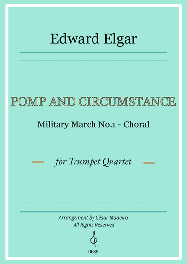 Pomp and Circumstance No.1 - Trumpet Quartet (Individual Parts)